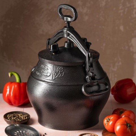 Казан афганський Чорний + 10л, КАХЕЛЬ. ПЕЧІ. КАМІНИ, м.Івано-Франківськ