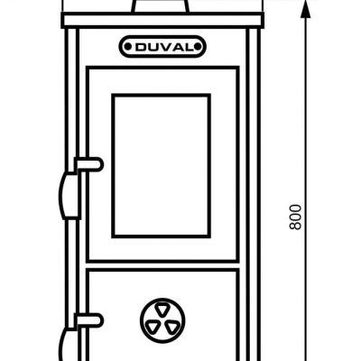 Чугунні печі DUVAL