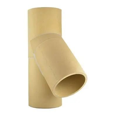 Керамічний трійник 45° димохідний PD-Refractories KS 18/45, ø 180 мм, довжина 660 мм, КАХЕЛЬ. ПЕЧІ. КАМІНИ, м.Івано-Франківськ